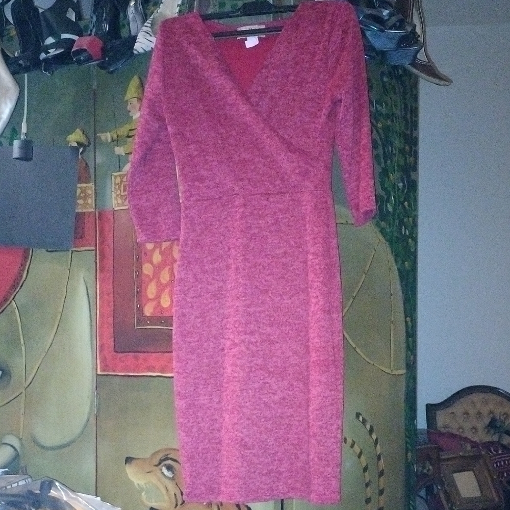 Hybrid & Company Red Wrap Dress
